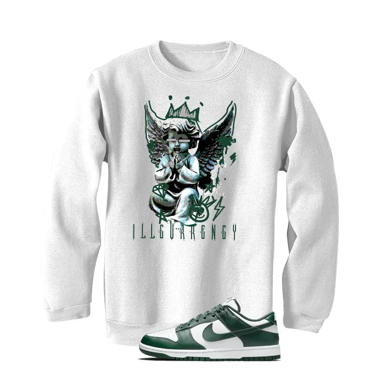 Nike Dunk Low Michigan State White T-Shirt (Graffiti Angel)