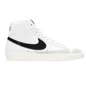 Nike Men's Blazer Mid '77 Vintage Shoes - White / Black