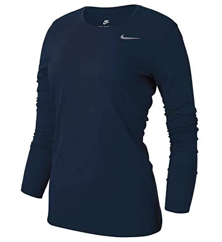 Nike Women's Legend Long-Sleeve Training Top Medium Navy