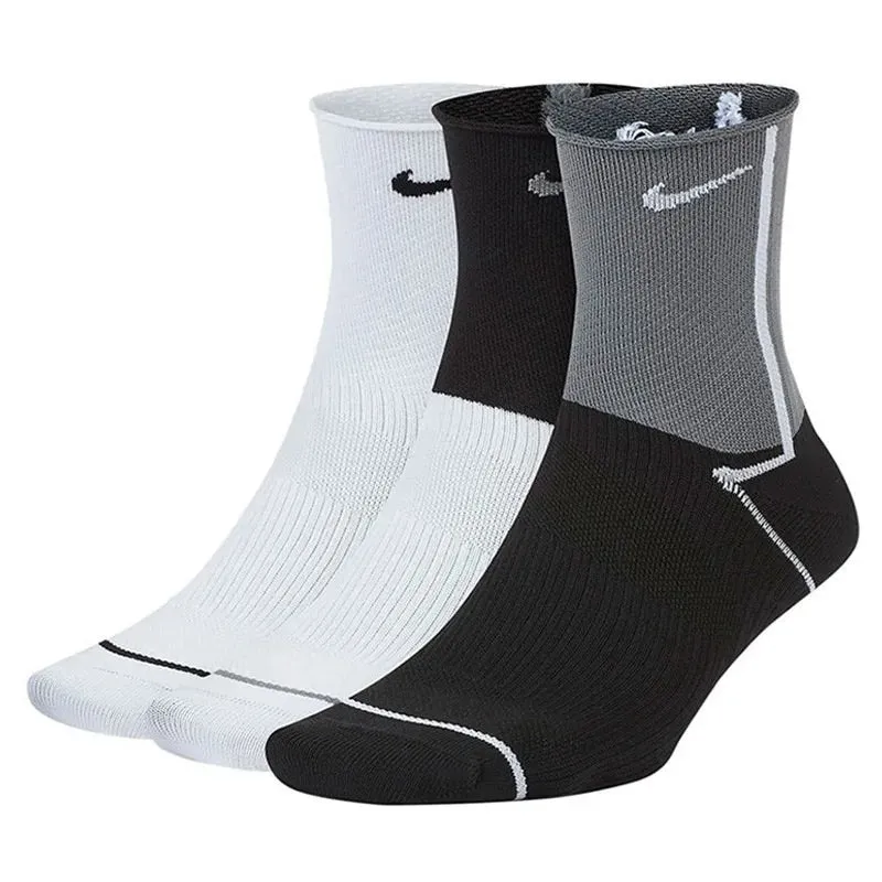 Original New Arrival NIKE W NK EVRY PLUS LTWT ANKLE -3PR Unisex Sports Socks