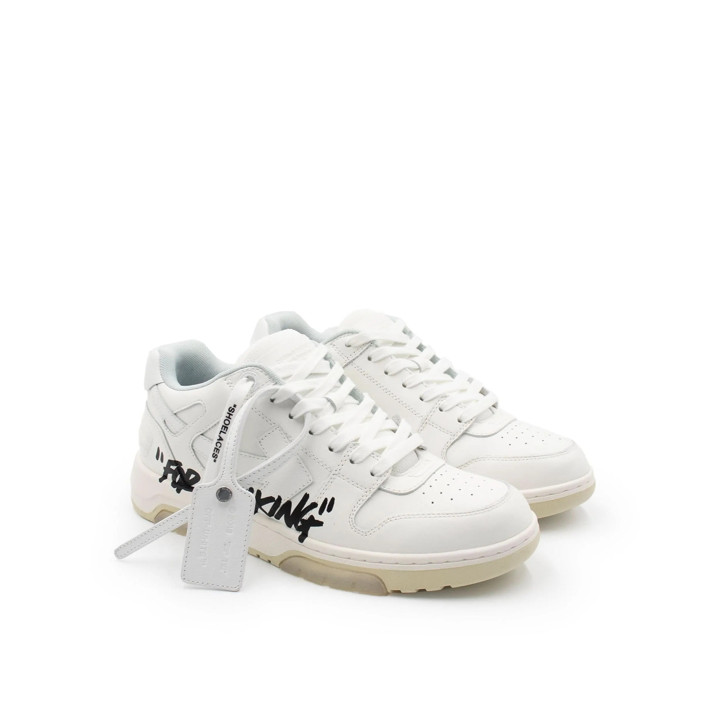 Out Of Office Sneakers "For Walking" in White & Black