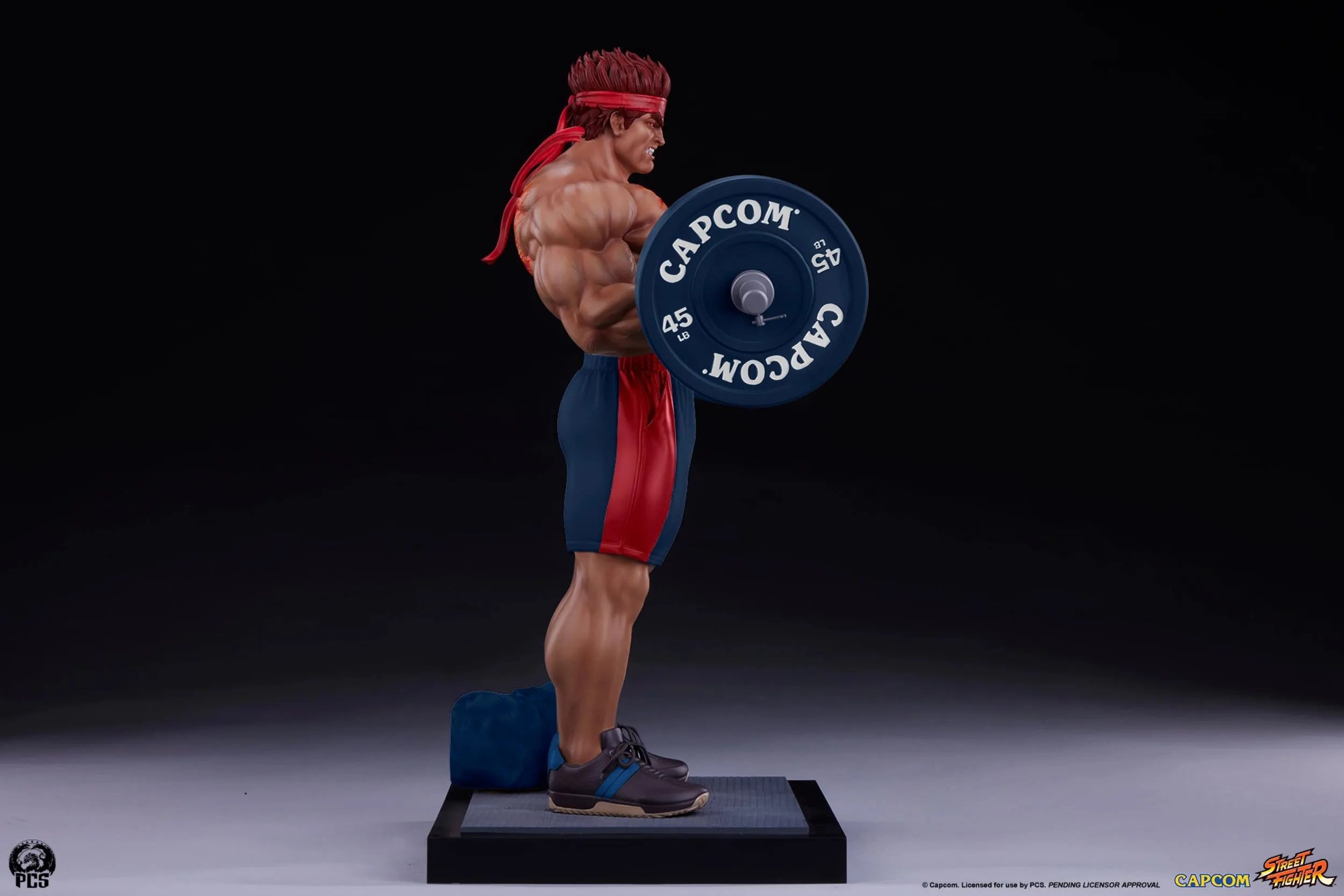 PCS STREET FIGHTER - EVIL RYU: POWERLIFTING 1:4 PREMIER SERIES STATUE