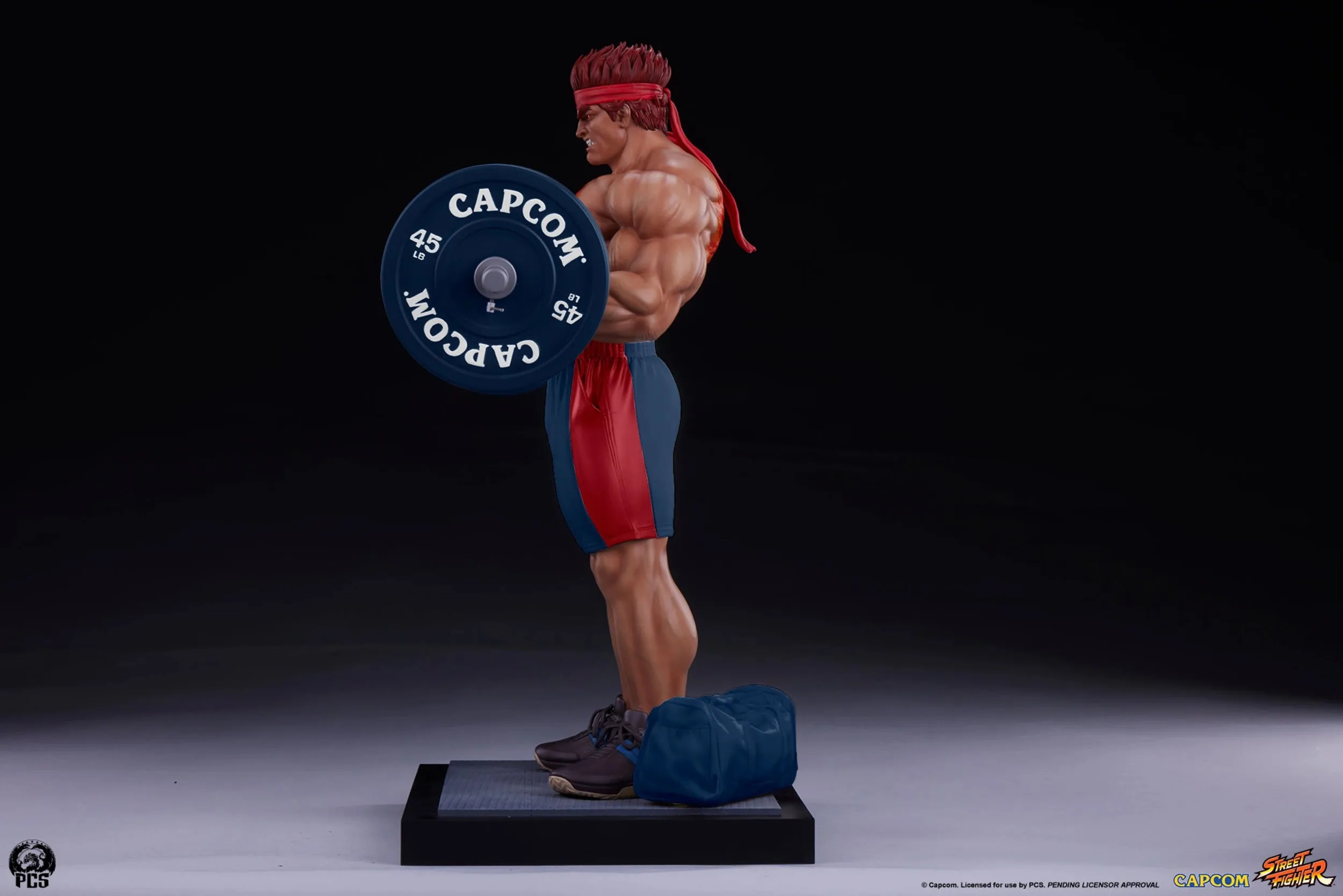 PCS STREET FIGHTER - EVIL RYU: POWERLIFTING 1:4 PREMIER SERIES STATUE