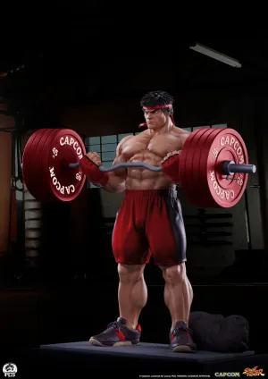 PCS STREET FIGHTER - RYU: POWERLIFTING 1:4 PREMIER SERIES STATUE