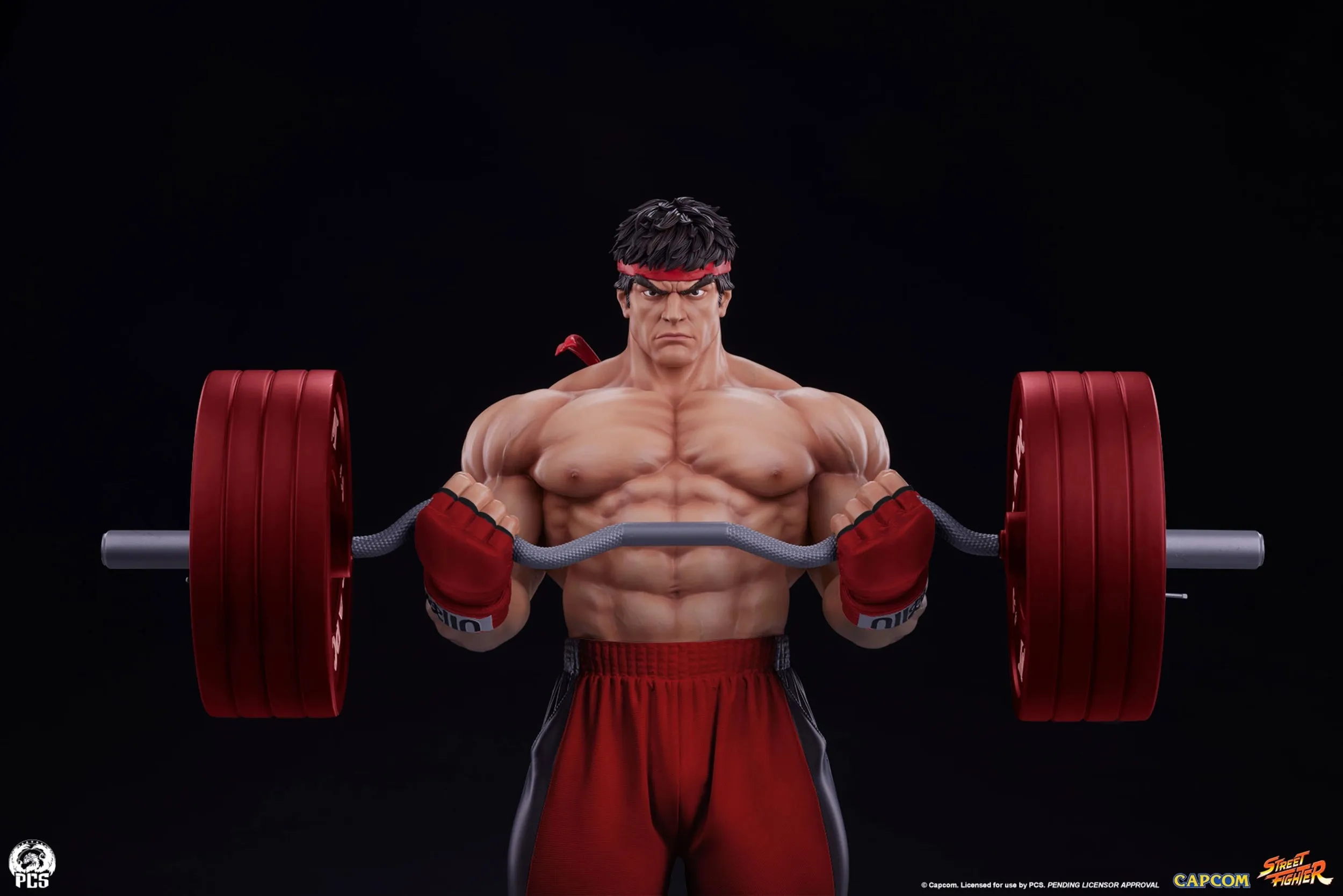 PCS STREET FIGHTER - RYU: POWERLIFTING 1:4 PREMIER SERIES STATUE