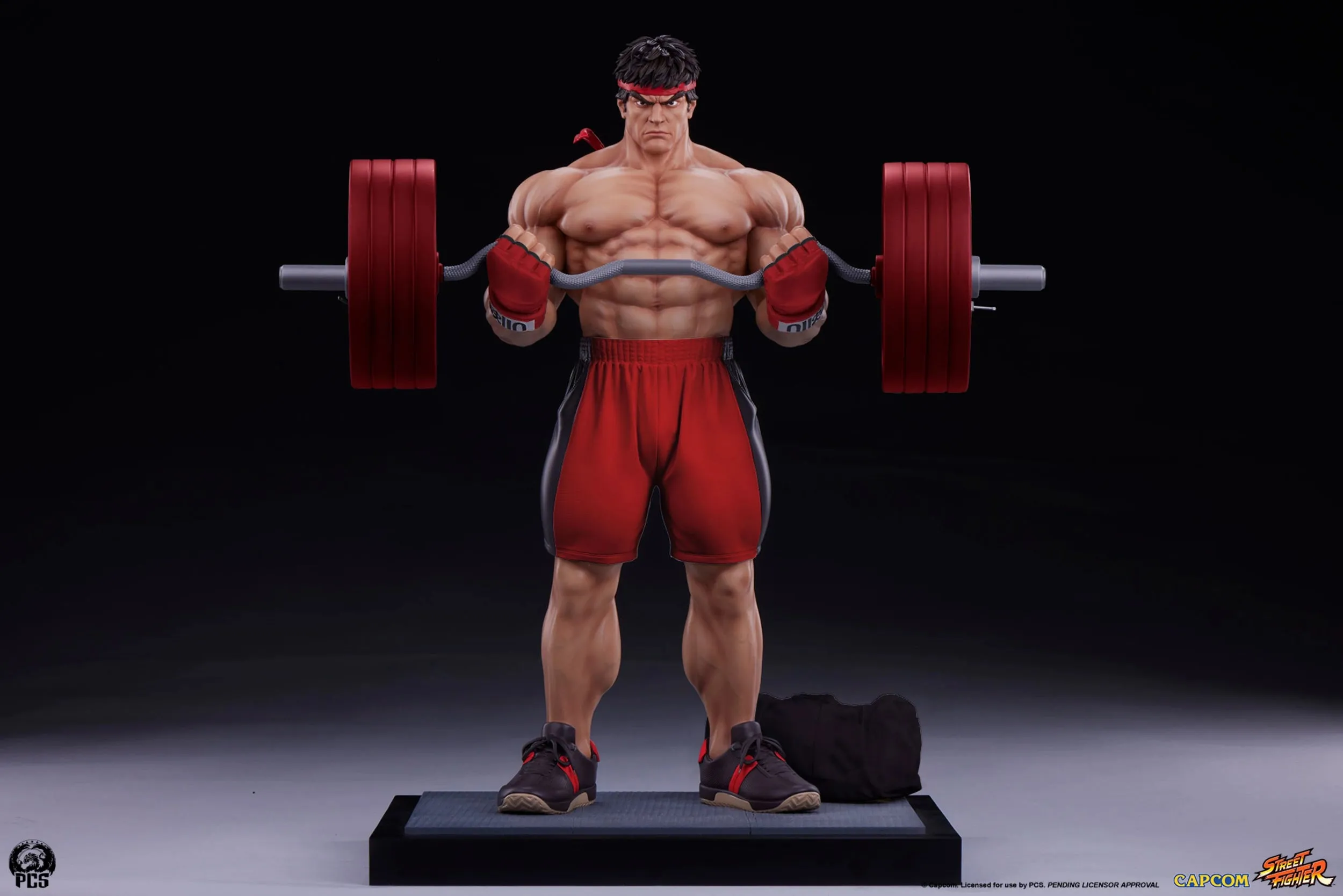 PCS STREET FIGHTER - RYU: POWERLIFTING 1:4 PREMIER SERIES STATUE