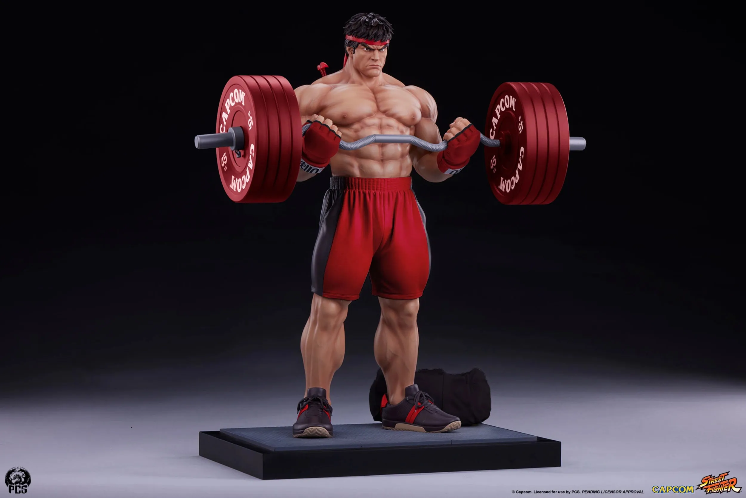 PCS STREET FIGHTER - RYU: POWERLIFTING 1:4 PREMIER SERIES STATUE