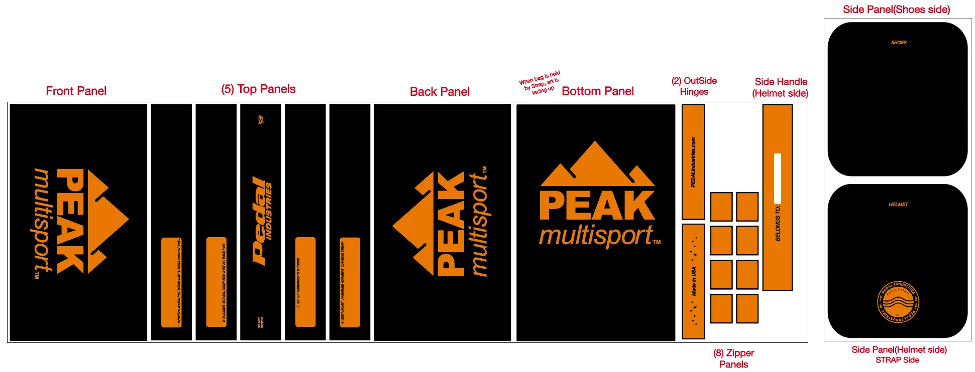 Peak Multi Sport  RACEDAY BAG™