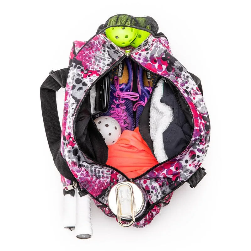 Pik'le'Ball Pickleball Tote - Pink Dot