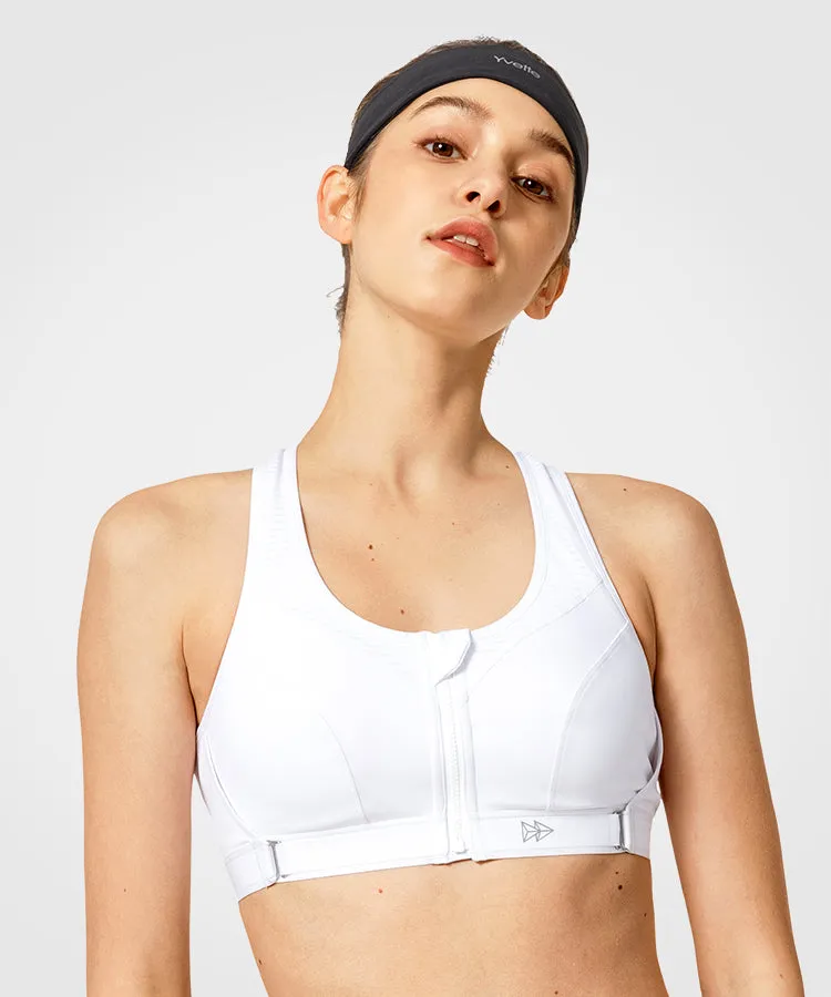 Power Adjustable Padded Running Bra | Women's High Support Sports Bra