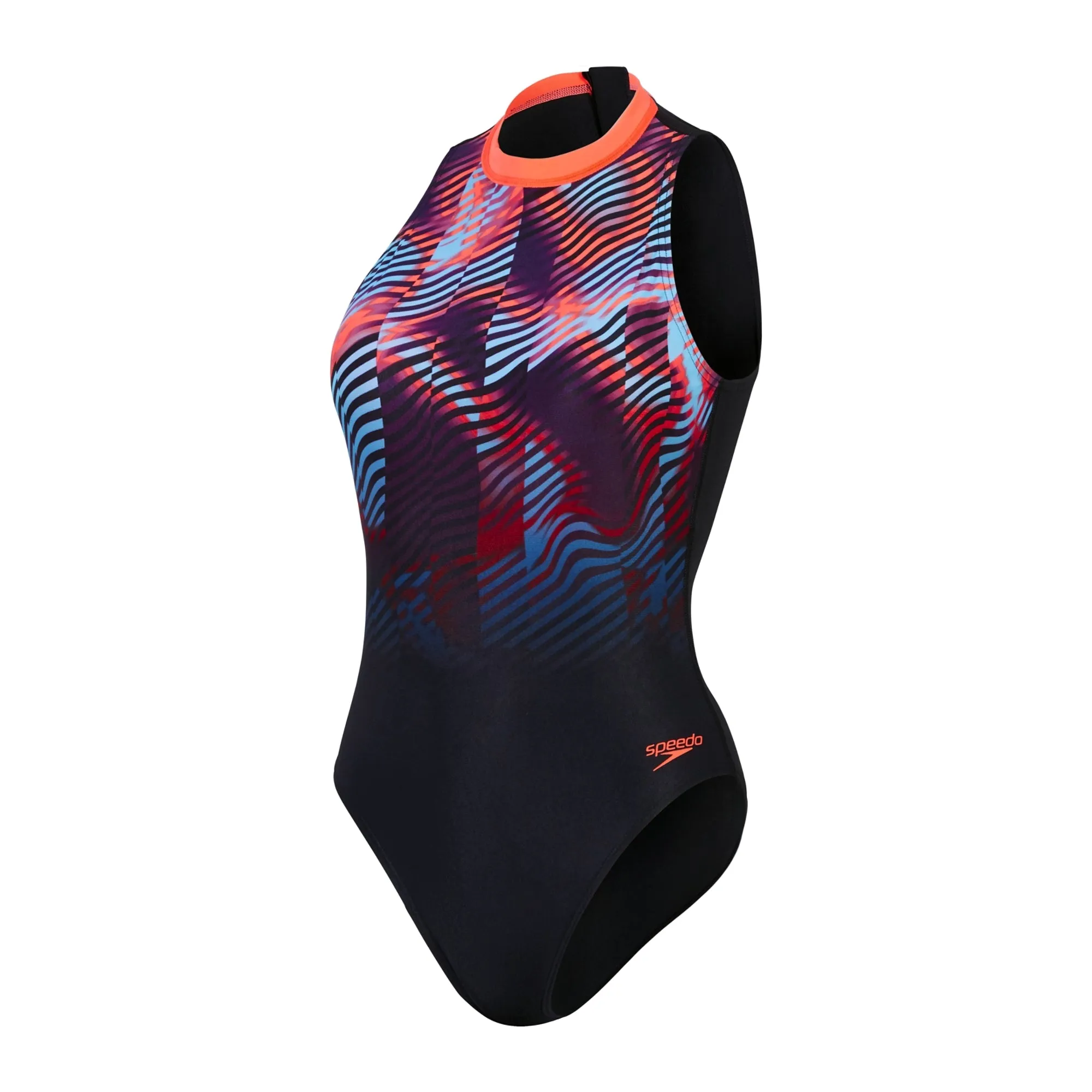 Printed Hydrasuit | Black/Red