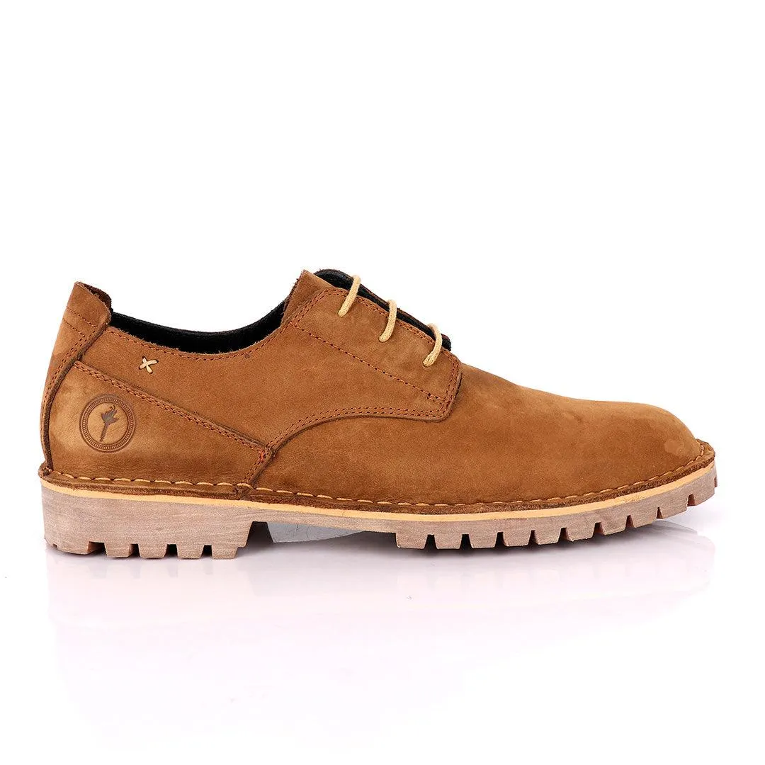 Ralphomme caterpillar Rugged Brown Men's Lace Up Shoe