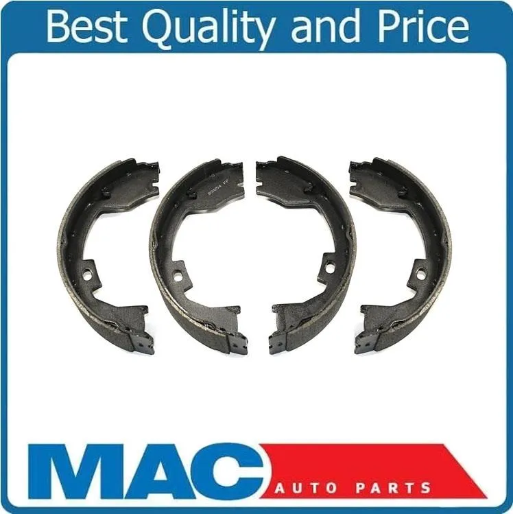 Rear Parking Brake Shoe Bonded Fits Dodge Ram & Ford F250 Emergency Shoes