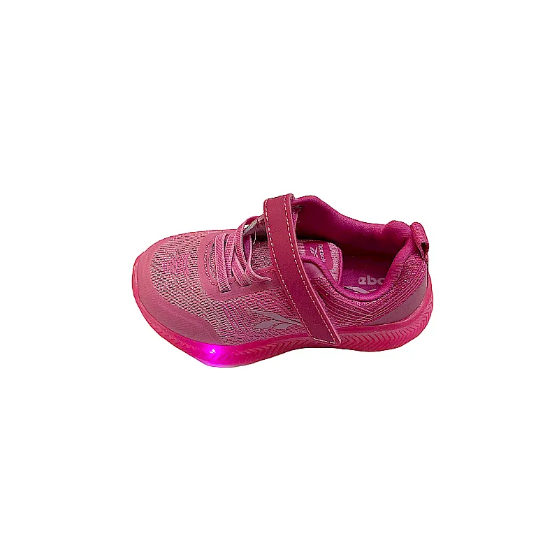 Reebok Lighting Shoes 096069 Infant Size 7, 8 Unisex Pink (Red Lights) FUN NEW