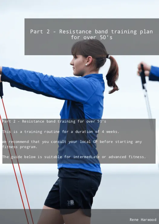 Resistance band training plan for over 50's Plan Download Ebook PDF -Part 2