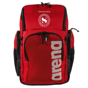 SCAR TEAM BACKPACK 45 - RED - EMBROIDERED