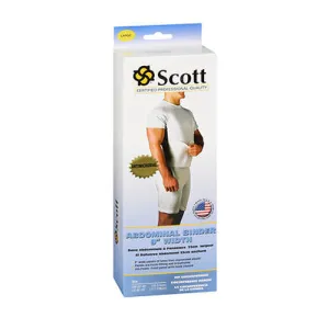 Scott Abdominal Binder 9 Inch Width Large Each By Scott Specialties