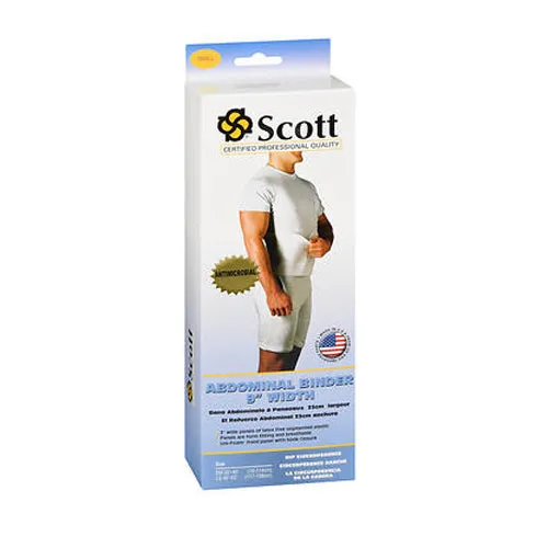 Scott Abdominal Binder 9 Inch Width Small 1 Each By Scott Specialties