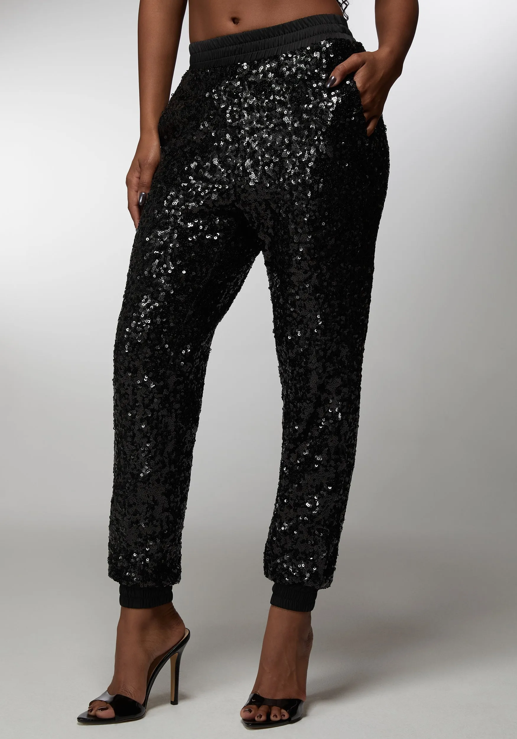 Sequin Jogger