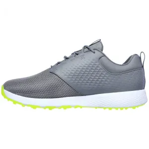 Skechers Go Golf Elite V4 Prestige Spikeless Shoes - Grey/Lime