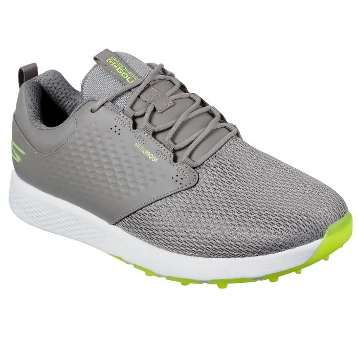 Skechers Go Golf Elite V4 Prestige Spikeless Shoes - Grey/Lime