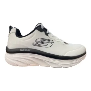 Skechers scarpa da walking da uomo D'Lux Walker Be Easy 149319/WBK bianco-nero