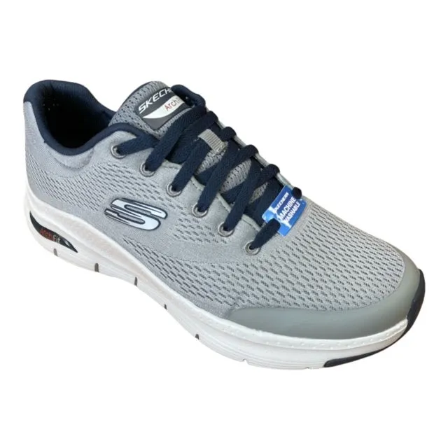 Skechers scarpa sneakers da uomo Arch Fit 232040/GYNV grigio blu