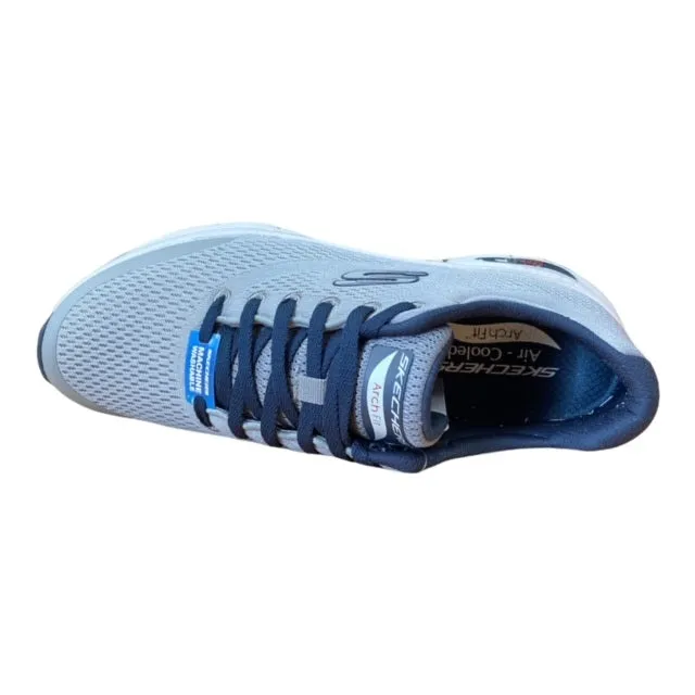 Skechers scarpa sneakers da uomo Arch Fit 232040/GYNV grigio blu