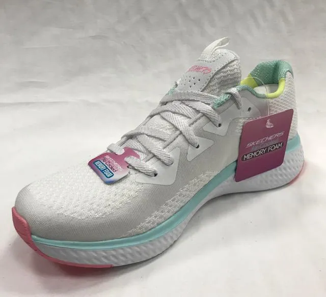 Skechers scarpa sportiva da donna Solar Fuse Brisk Escape 13328WMLT bianco