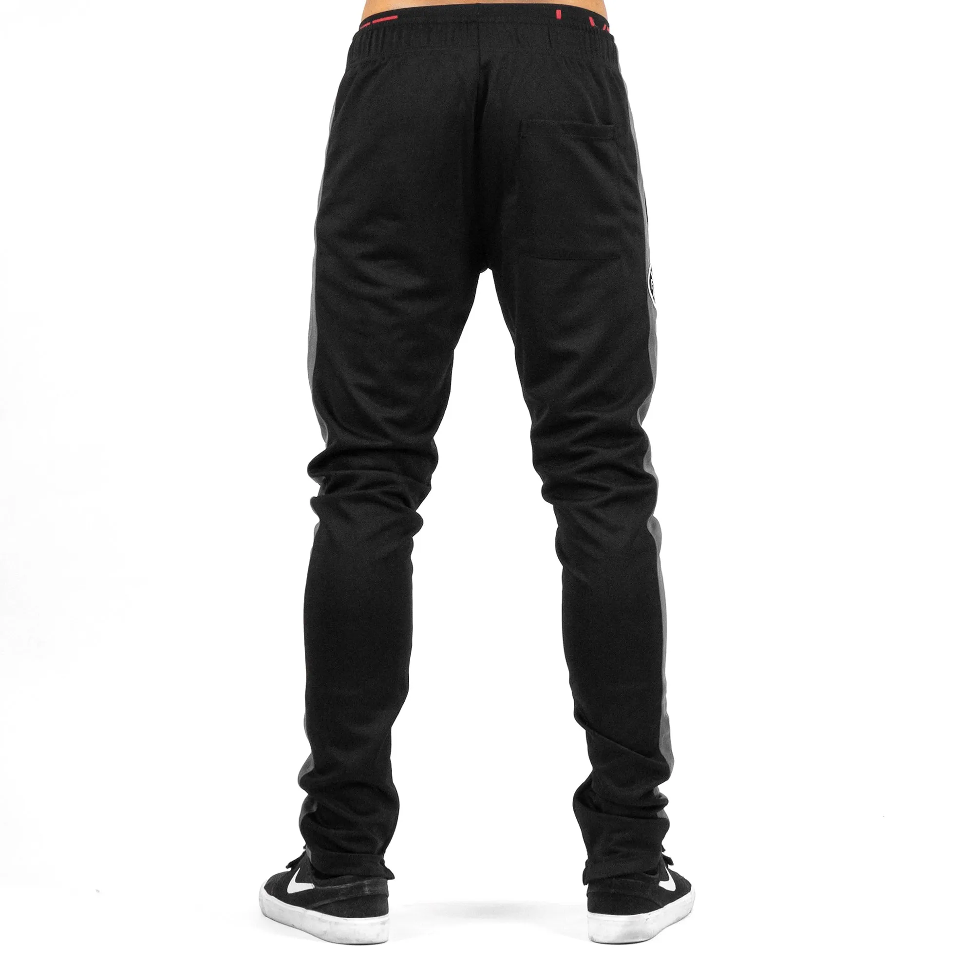 Slim Trackies - Black/Grey