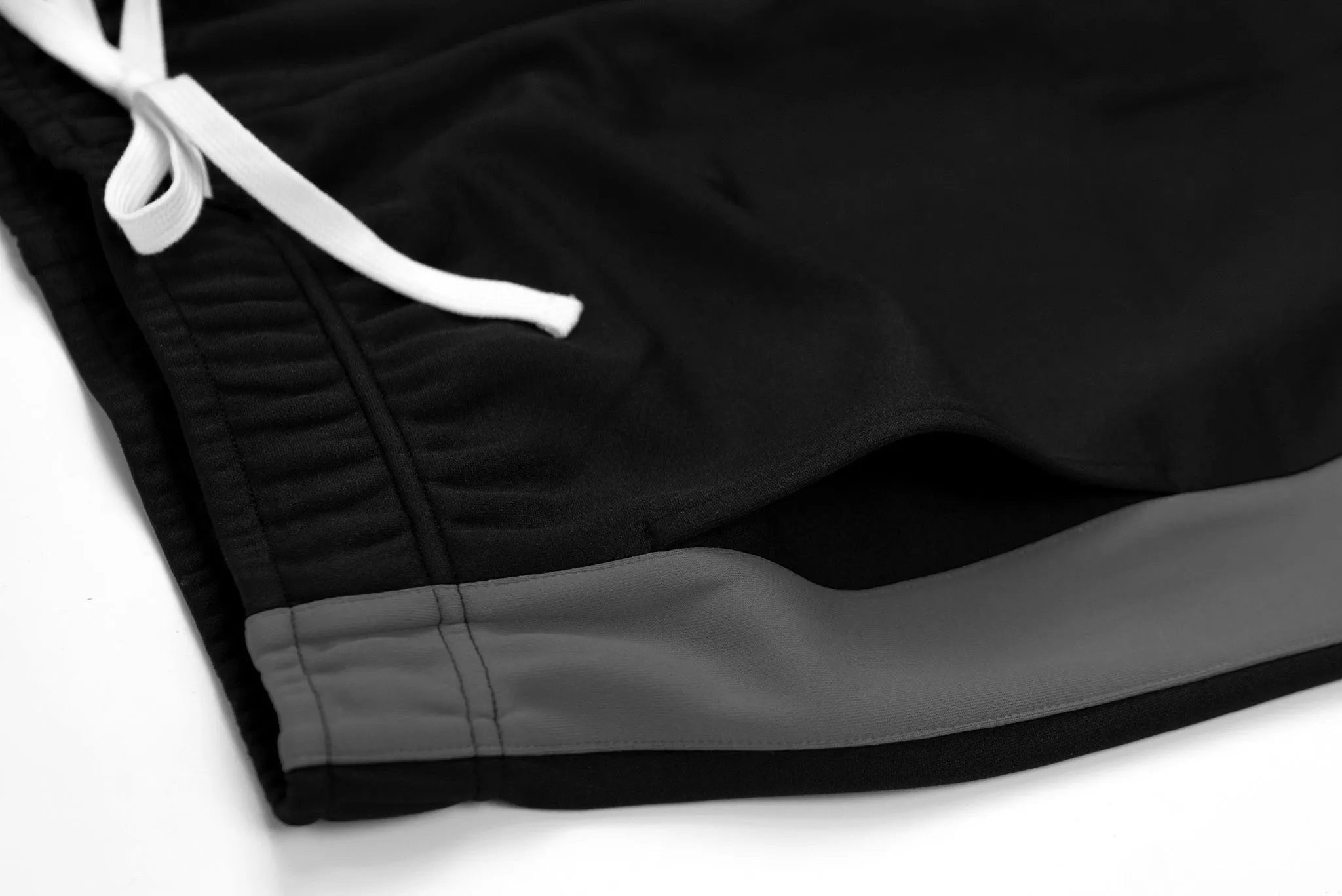 Slim Trackies - Black/Grey