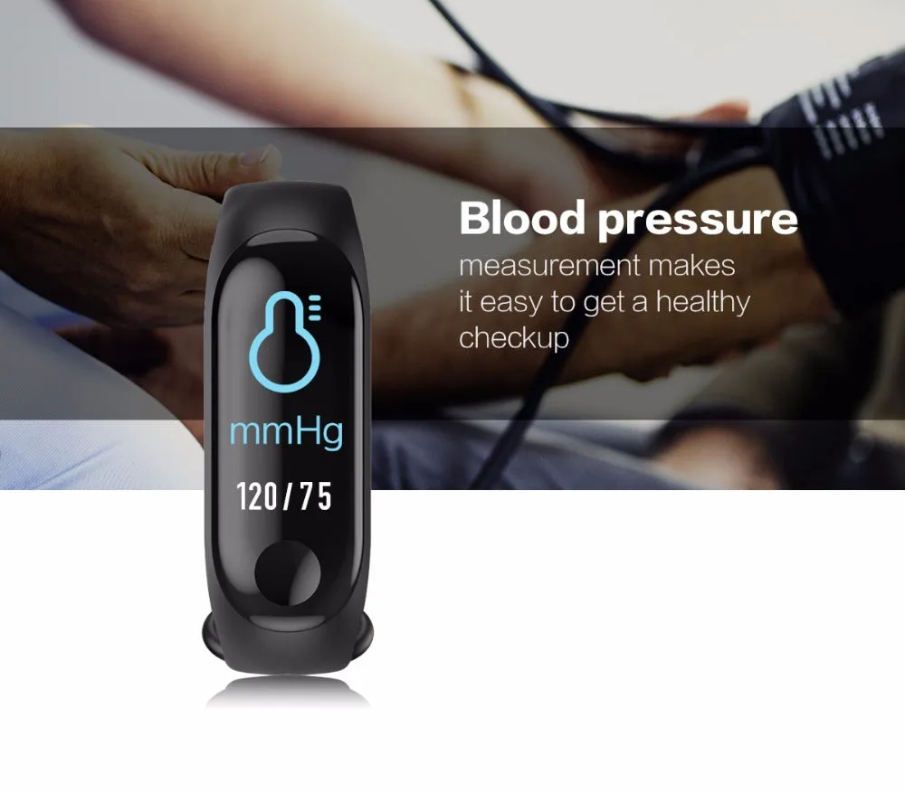 Smart Watch Heart Rate Blood Pressure