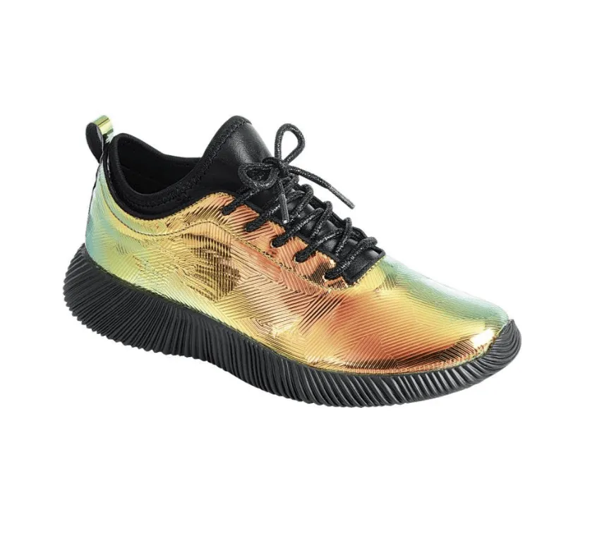 Sneakers Fashion Style Gold