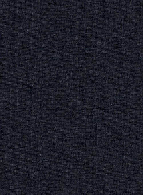 Solbiati Dark Blue Linen Suit