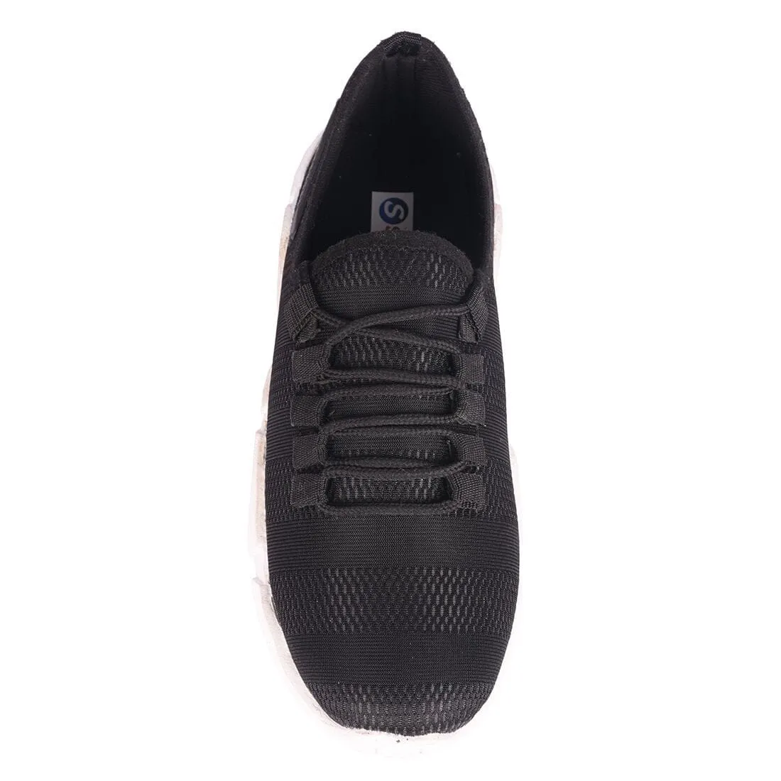 Somugi Black Sneakers Shoes for Men