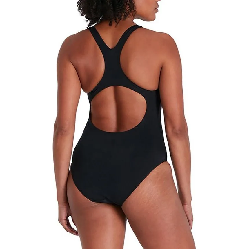 Speedo Digital Placement Medalist Womens Swimsuit - Black