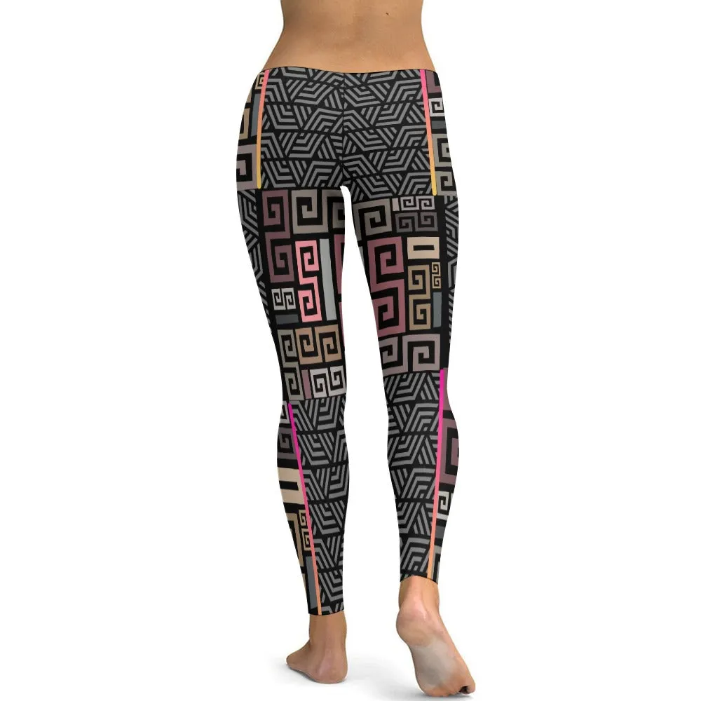 Squared Soft Tight Yoga Pants