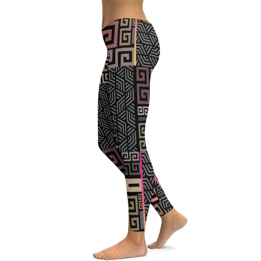 Squared Soft Tight Yoga Pants