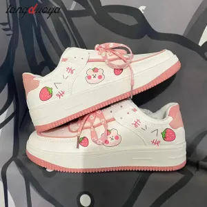 Strawberry Bear Sneakers