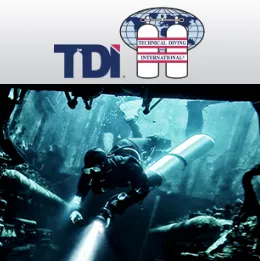 TDI Tech Sidemount Diver