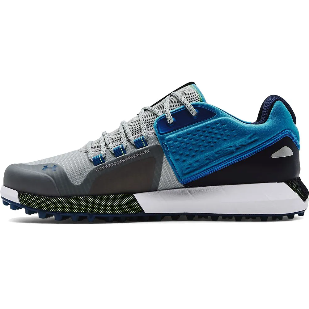 Under Armour HOVR Forge RC Waterproof Spikeless Shoes - Mod Grey/Cruise Blue