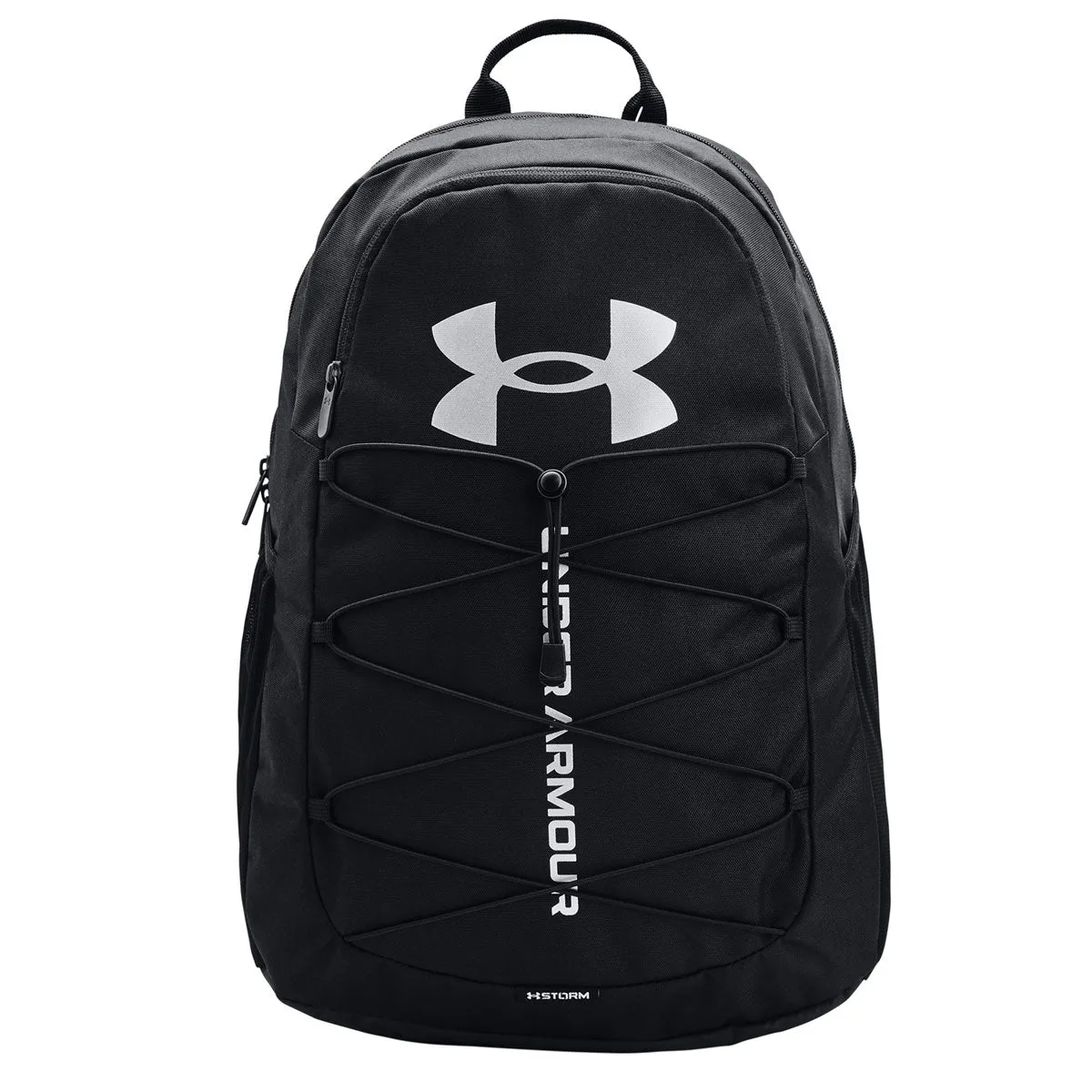 Under Armour Hustle Sport Backpack - Black/White