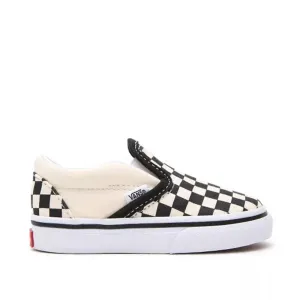 Vans Toddler Slip-On Shoes (1-4 Years) - Checkerboard Black/White