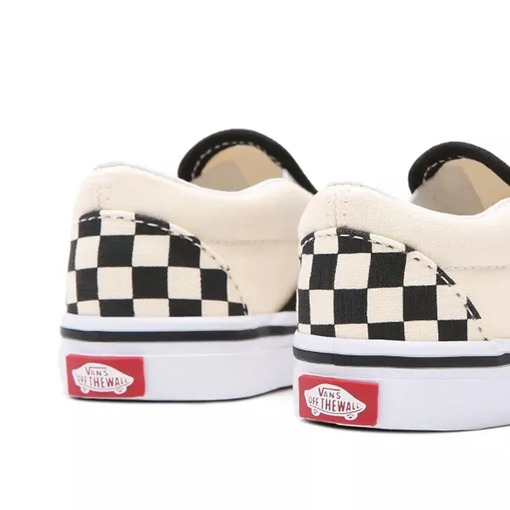 Vans Toddler Slip-On Shoes (1-4 Years) - Checkerboard Black/White