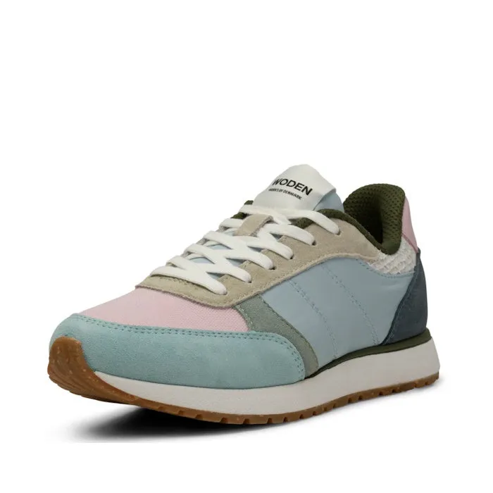 Woden Womens Sneaker Ronja Ice Blue Multi