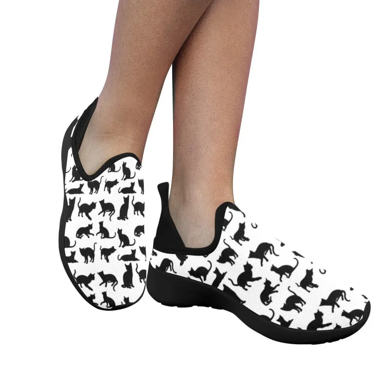 Women Shoes With Cats On Them