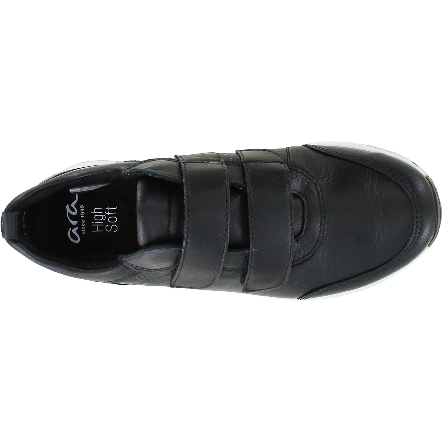 Women's Ara Oakland Black Calf Leather