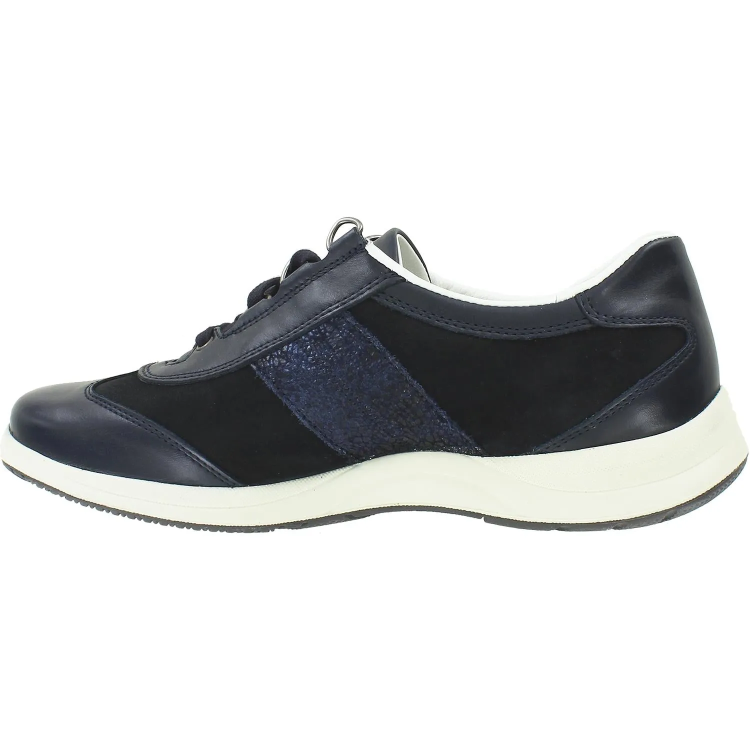 Women's Mephisto Liria Deep Blue Leather