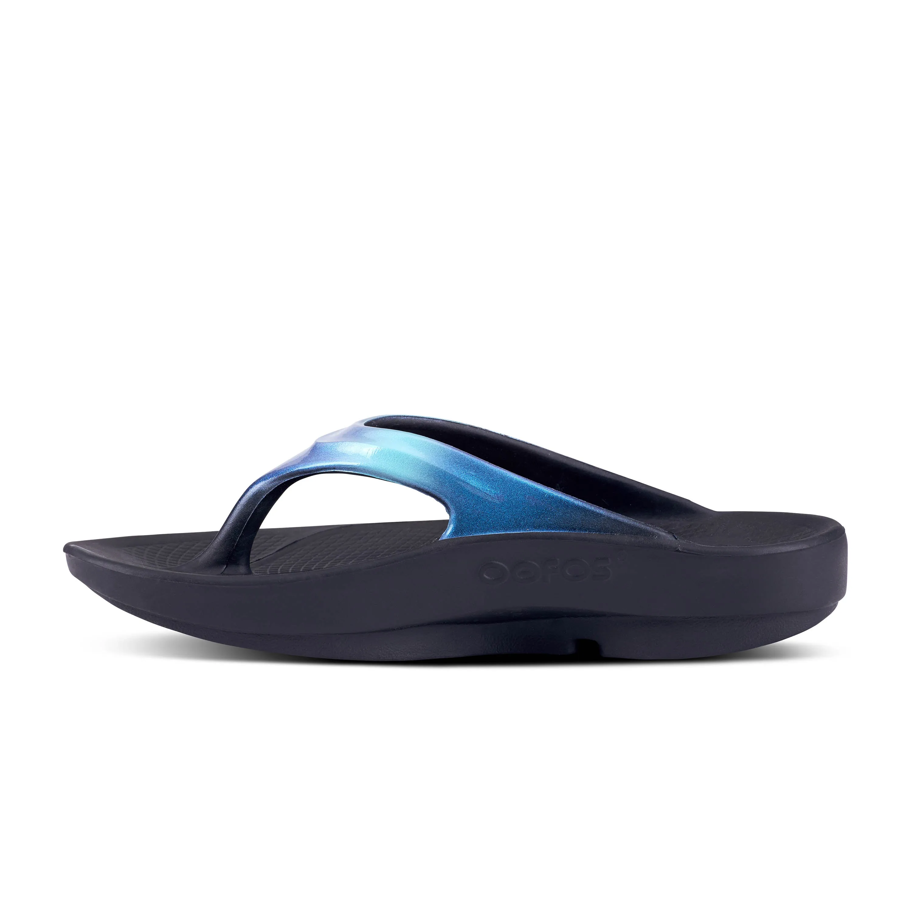 Women's Oofos OOlala Luxe Sandal Color: Atlantis